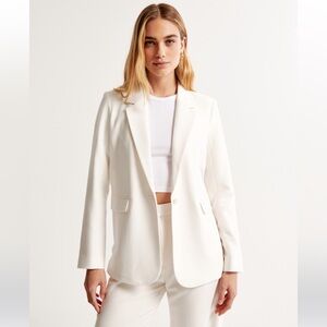 Abercrombie Cream Blazer NWT